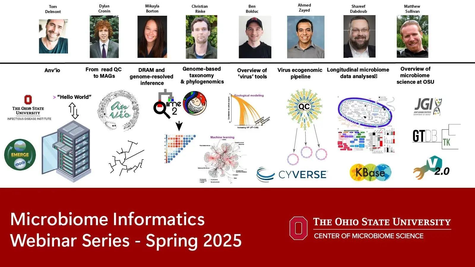 Microbiome webinar series